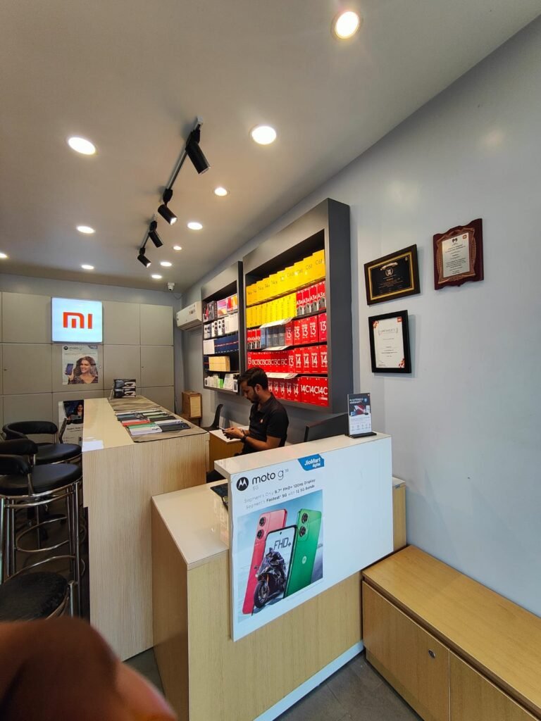 krishna multi brand outlets interior photo with stock display